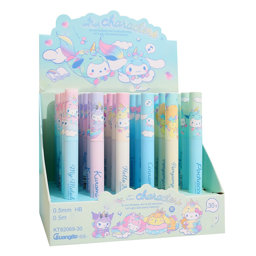 

GEM - ISI PENSIL MEKANIK HB 0.5 mm CINNAMOROLL | HELLOKITTY | POCACCO | CINAMORROL | KUROMO | MELODY | KUROMI | PERALATAN TULIS | ALAT TULIS KANTOR | ALAT TULIS SEKOLAH