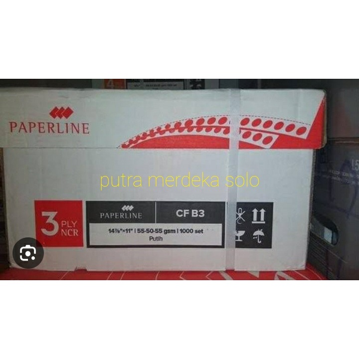 

Continuous Form CF B3 Putih Paperline 14 7/8 x 11 inch 1 ply B3 Putih Utuh