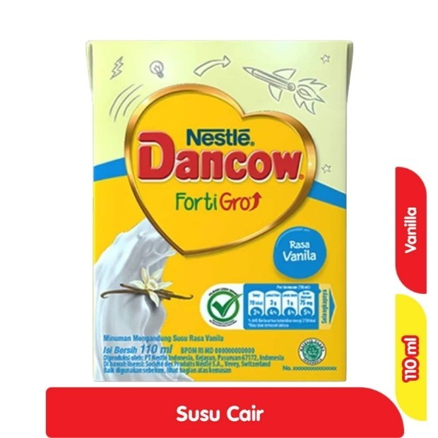 

Dancow fortigro susu UHT Vanila 110 ml