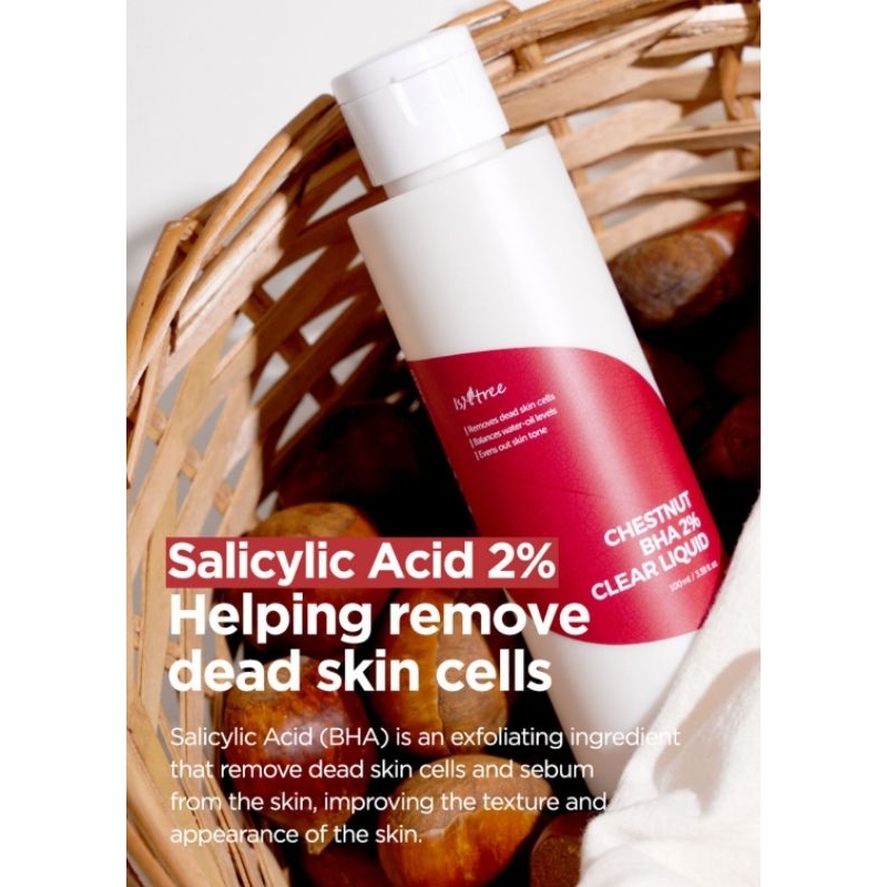 Isntree Chestnut BHA 2% Clear Liquid