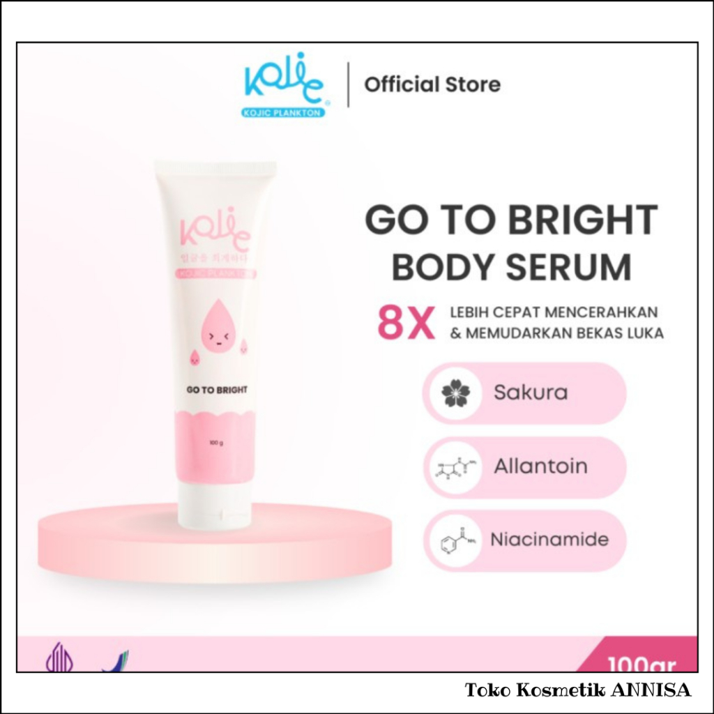 KOJIC PLANKTON Body Serum Go To Bright