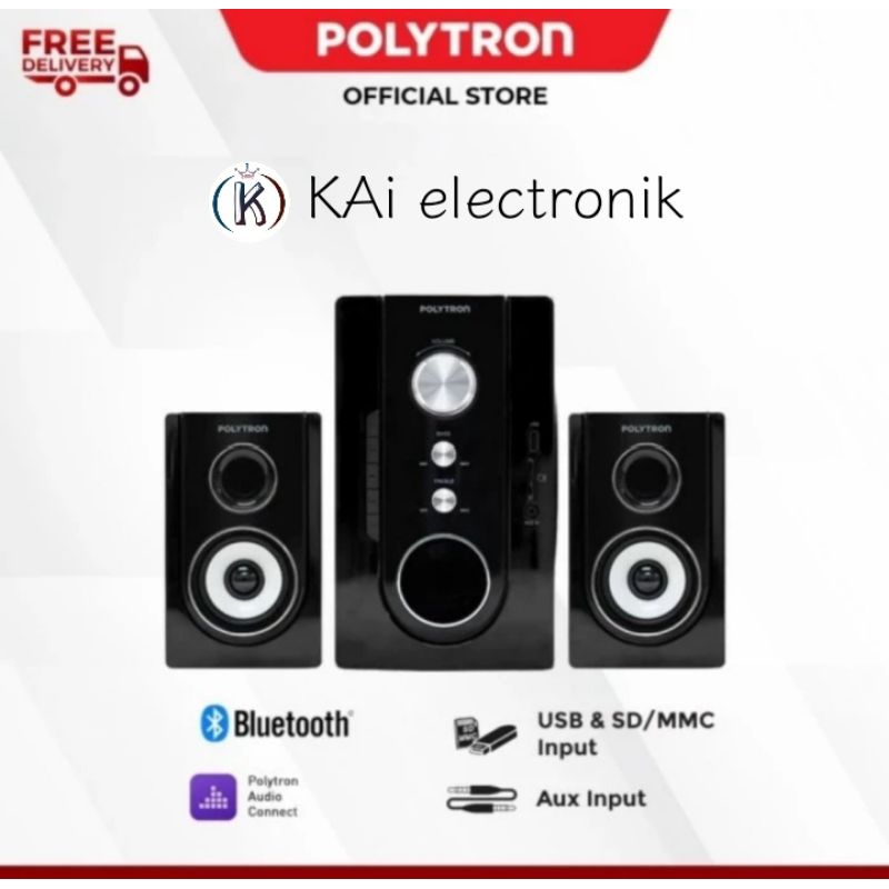speaker aktif polytron bluethooth PMA9320
