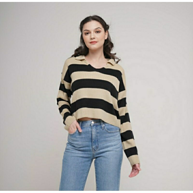 Sweater Blouse Rajut Nigoo