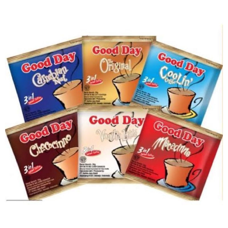 

gooday all varian renceng isi 10 sachet