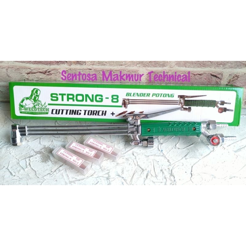STRONG 8 Cutting Torch LPG Stang Tang Blender Potong Las ST ST8