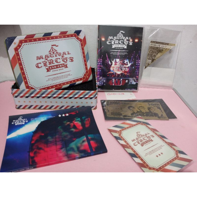 Official DVD EXO CBX magical circus 2018 (Blu-ray version)