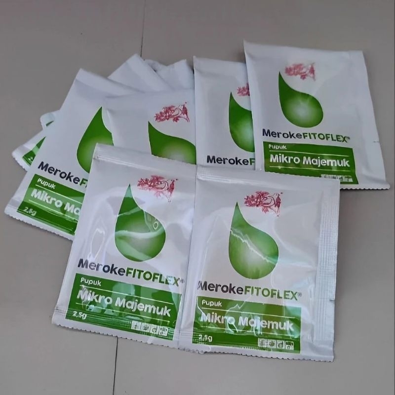 PUPUK MEROKE MIKRO FITOFLEX 2.5gram per BOX ISI 50pcs