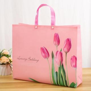 

ZONEGIFT - TAS GOODIEBAG ADA KANCING / PENGAIT JUMBO TOTEBAG BAHAN SPUNBOND JUMBO XXXL 49x40x12cm