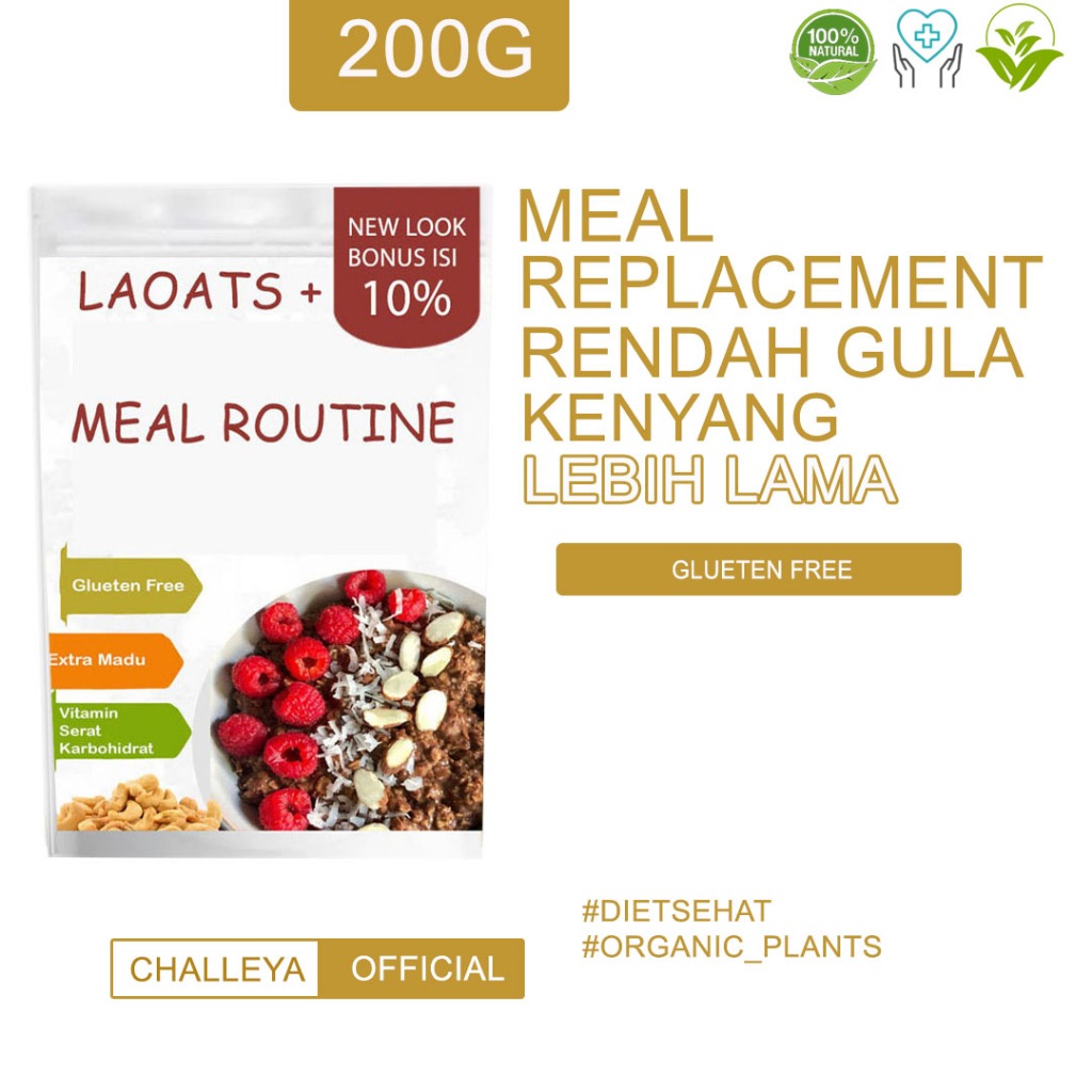 

Meal Replacememt Penurun Berat Badan Pelangsing Badan Cemilan Diet Rendah Kalori Snack Diet Cemilan Sehat Laoats