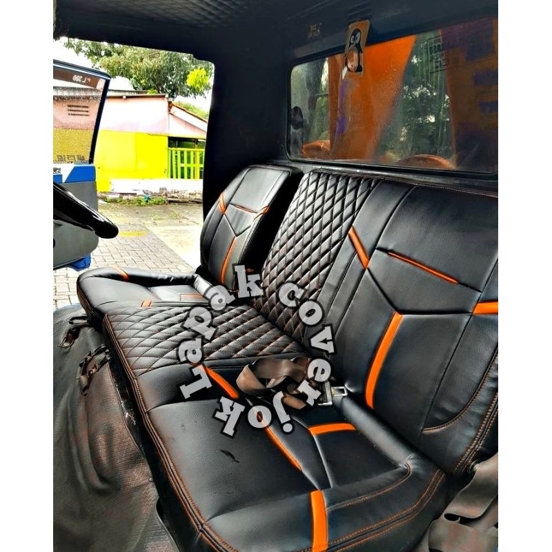 sarung jok bungkus jok mobil l300 pick up murah / cover jok mobil mitsubishi l300 pick up / sarung j