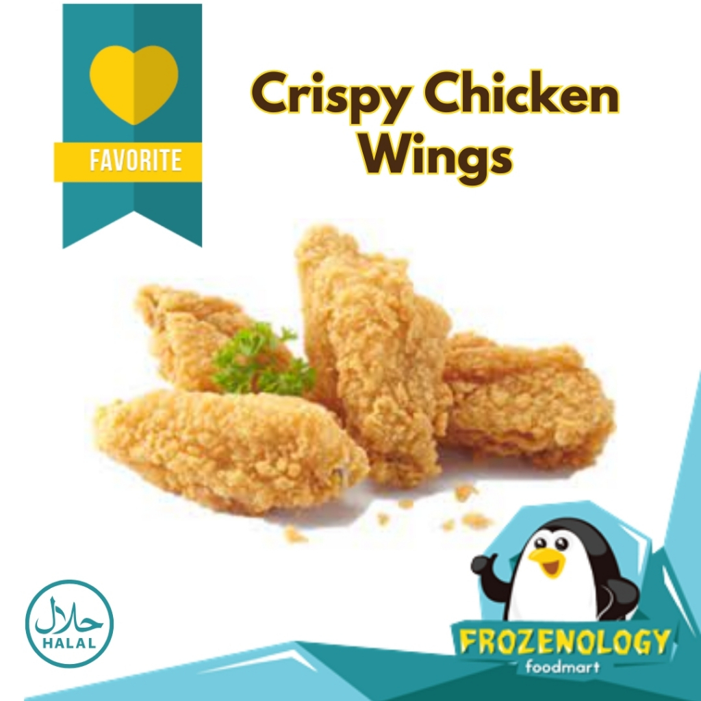 

Royal Busan Crispy Chicken Wings | Sayap Ayam Krispi Frozen 500gr