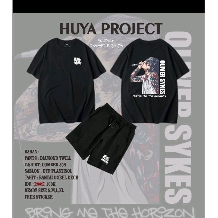 Set Kaos Celana BMTH Oliver Sykes