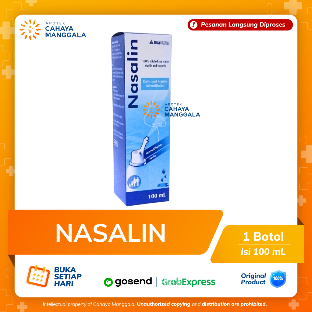 NASALIN DAILY NASAL SPRAY 100 ML