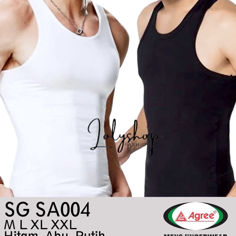 ART E99I Kaos Dalam Pria AGREE Singlet Cowok Stretch Men Underwear