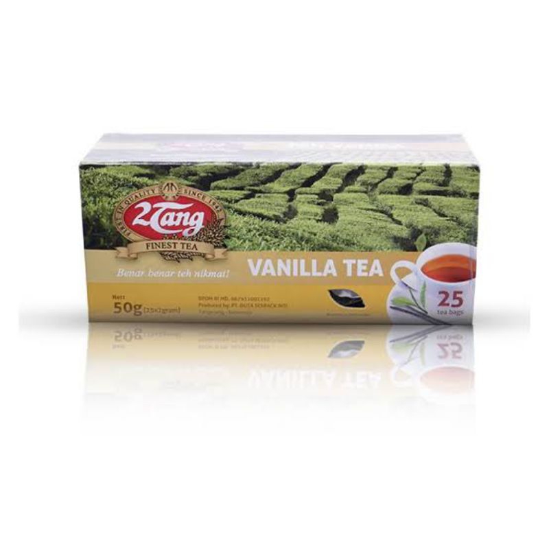 

2Tang Vanilla Tea Teh Celup (1 box @25 kantong / 2gr)