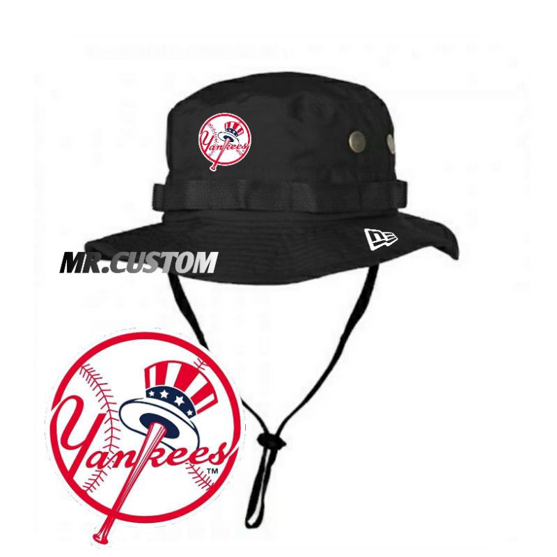 Topi Rimba Adventure Yankes New Era - Topi Gunung Outdoor - Bucket Jungle Hat Dewasa