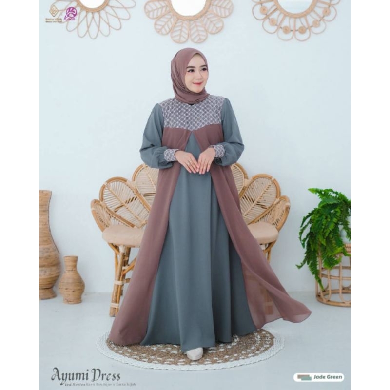Ayumi Fauziah DRESS ONLY Gamis mewah cantik