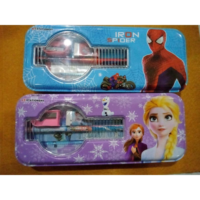 

kotak pensil besi dan alat tulis