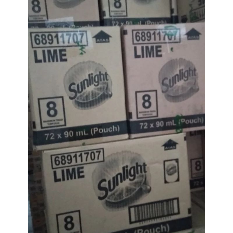 1 Dus Sunlight Jeruk Nipis 90 ml