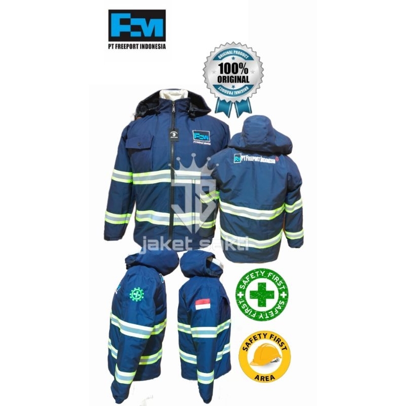 jaket freeport jaket safety jaket tambang jaket kerja jaket lapangan