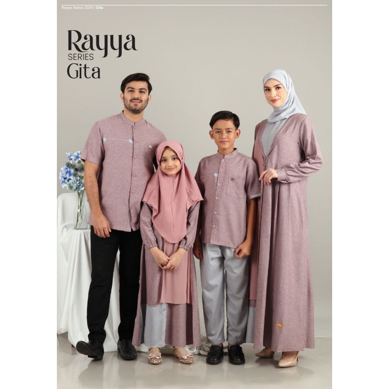 SARIMBIT NIBRAS GITA MAROON/ Baju Couple Keluarga