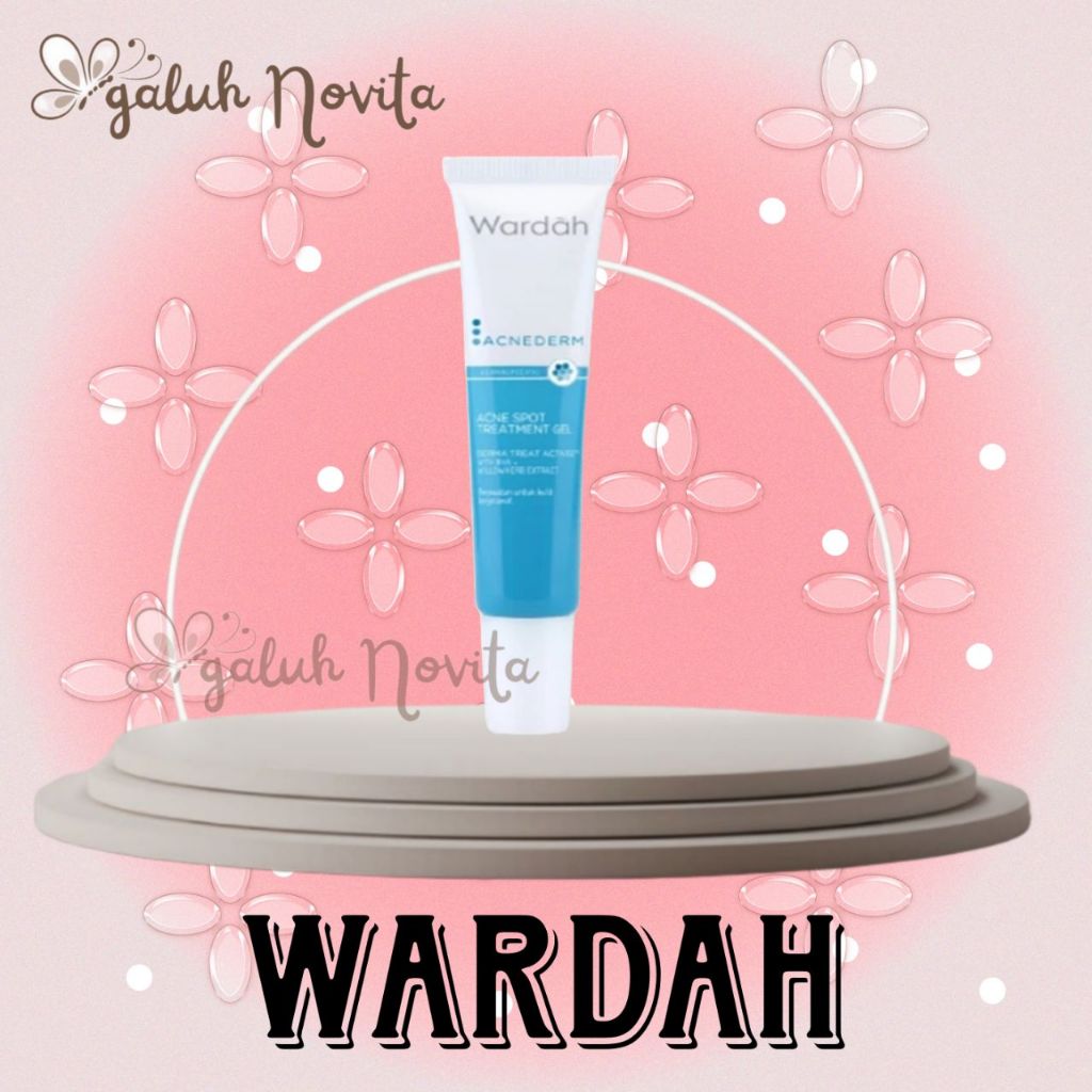 Wardah Acnederm Acne Spot Treatment Gel 15ml Wardah Acne Spot Totol Jerawat