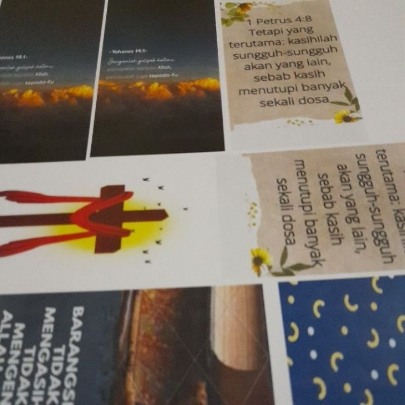 

pembatas alkitab random tanpa pita