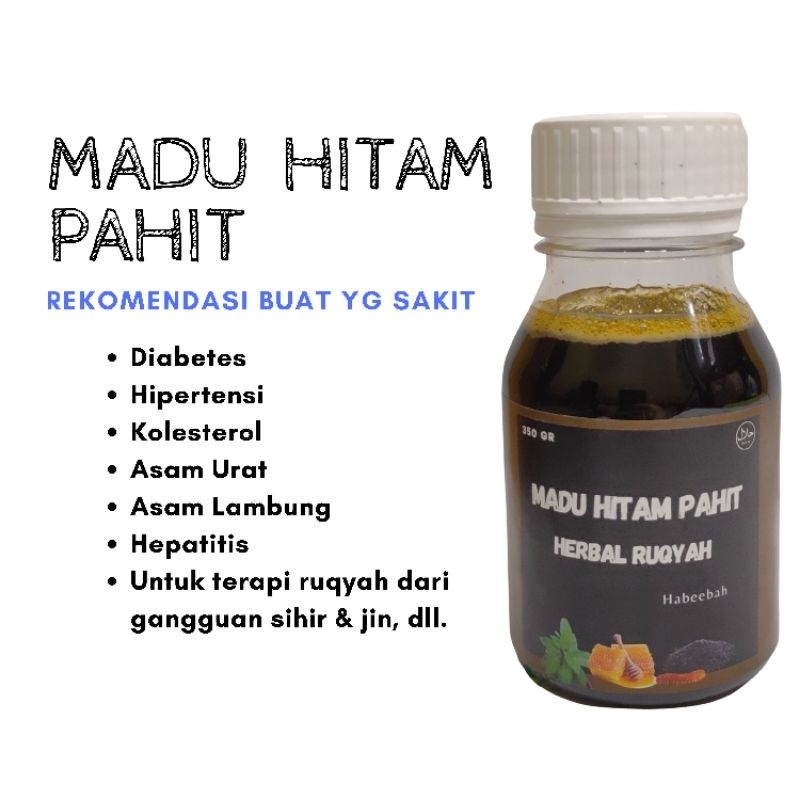 

Madu Hitam Pahit Herbal Ruqyah