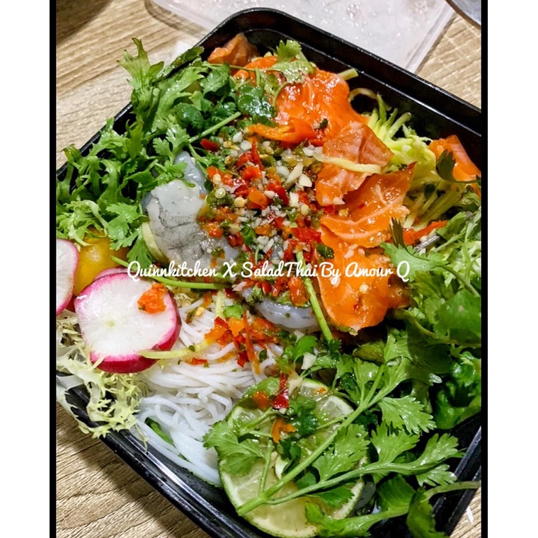 

SYT168 MEGA SALE Salad Salmon Udang ManggaPepayaNanas Quinnkitchen