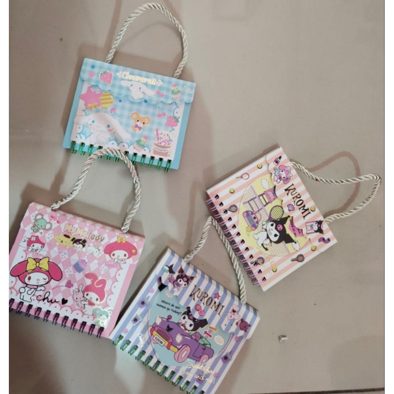 

NOTE MINI A7 TALI SANRIO LUCU ISI BERGAMBAR