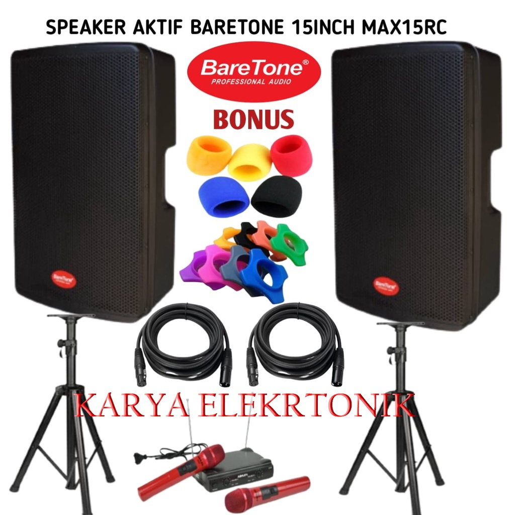 PAKET OUTDOOR BARETONE MAX15RC ORIGINAL BARETONE