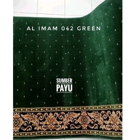 Ready Stock Termurah Karpet Masjid / Sajadah Masjid Al Imam tebal, empuk Lebar 1.2m. Harga tercantum
