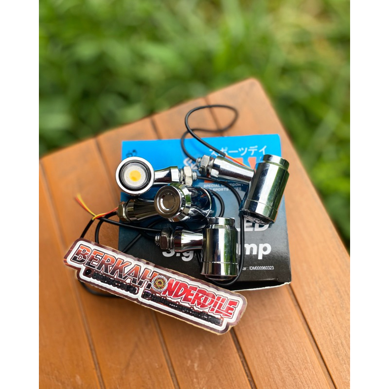 Sein led cnc sein almunium sein led model stainless depan belakang (4 biji)