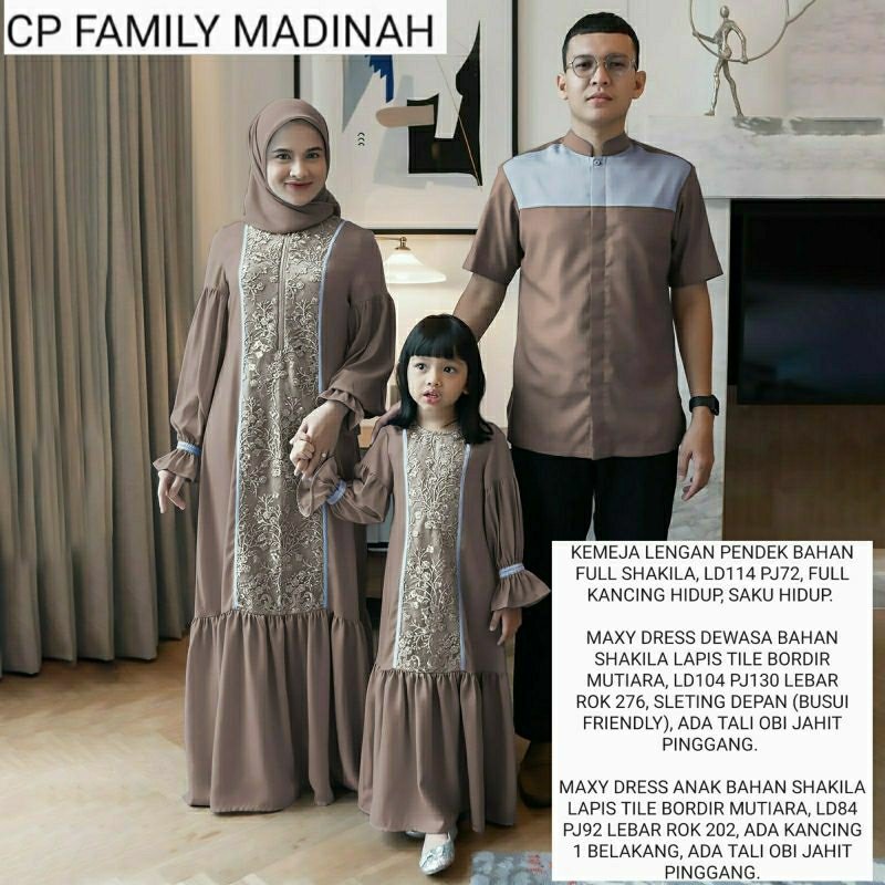 COUPLE FAMILY MADINAH /FASHION MUSLIM/PUSAT GAMIS