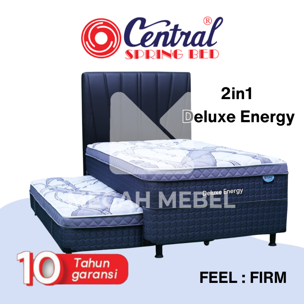 Central Springbed 2in1 Bed Tipe Deluxe Energy