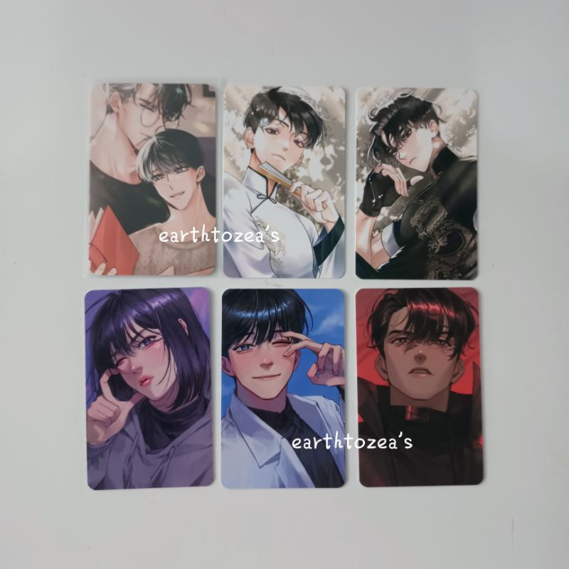 ORV Omniscient Reader's Viewpoint Photocard Kim Dokja Yoo Joonghyuk Joongdok