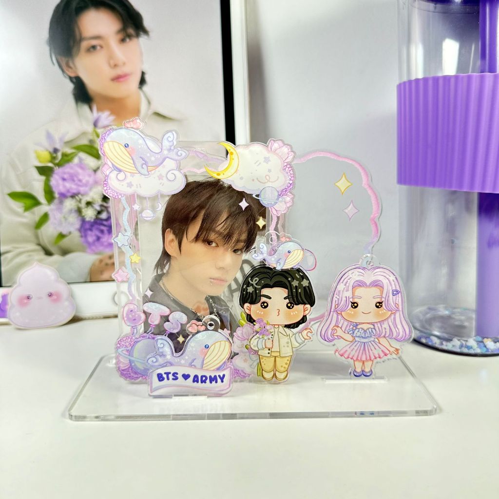 Cahol Photocard Holder Standee B T S Bangtan Take Two