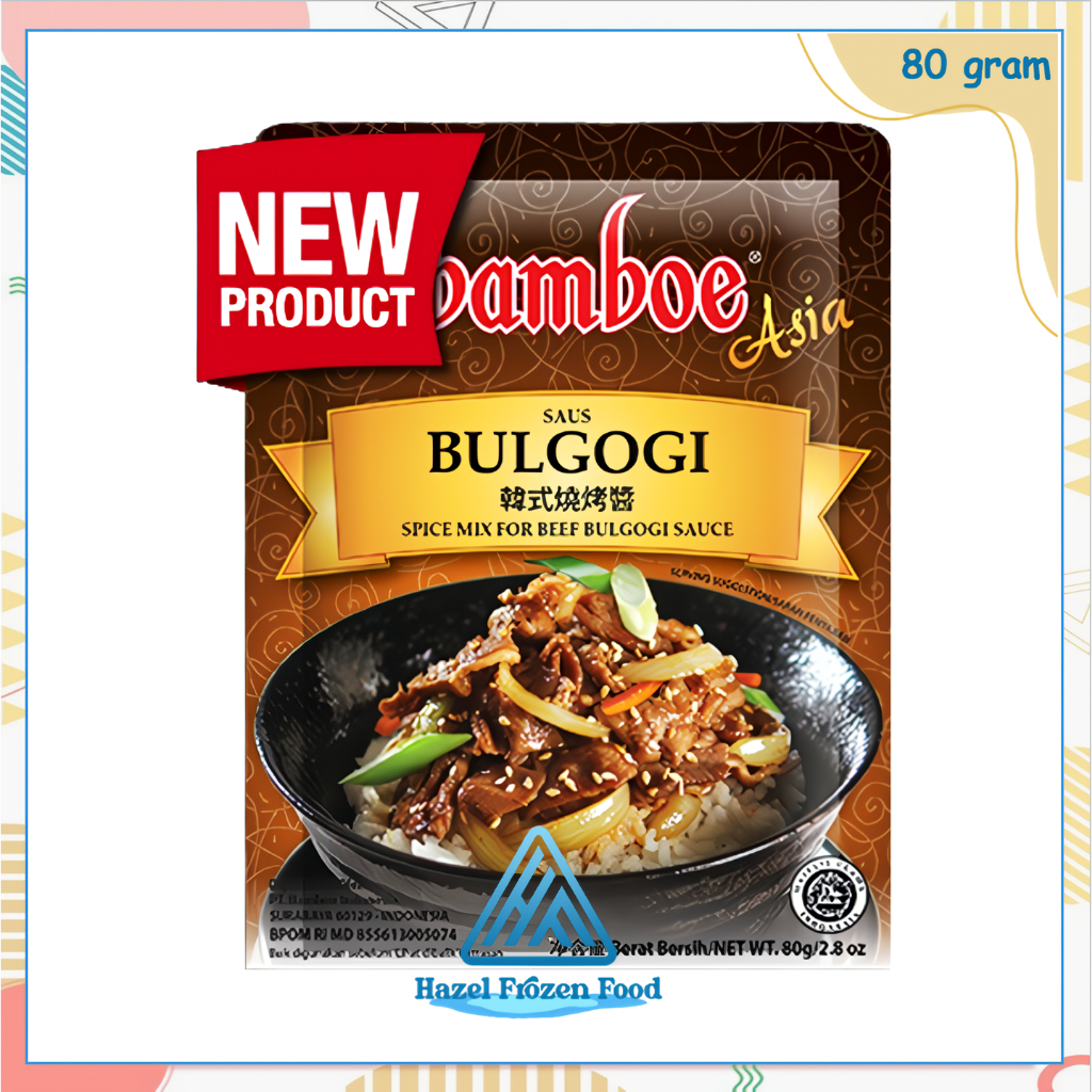 

Bamboe Bumbu Bulgogi 80 g Karawang