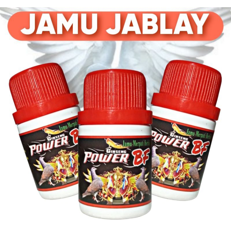 PROMO  JAMU MERPATI TINGGI GINSENG POWER BF ISi 100 BUTIR suplemen merpati kolong , tomprang , dan b