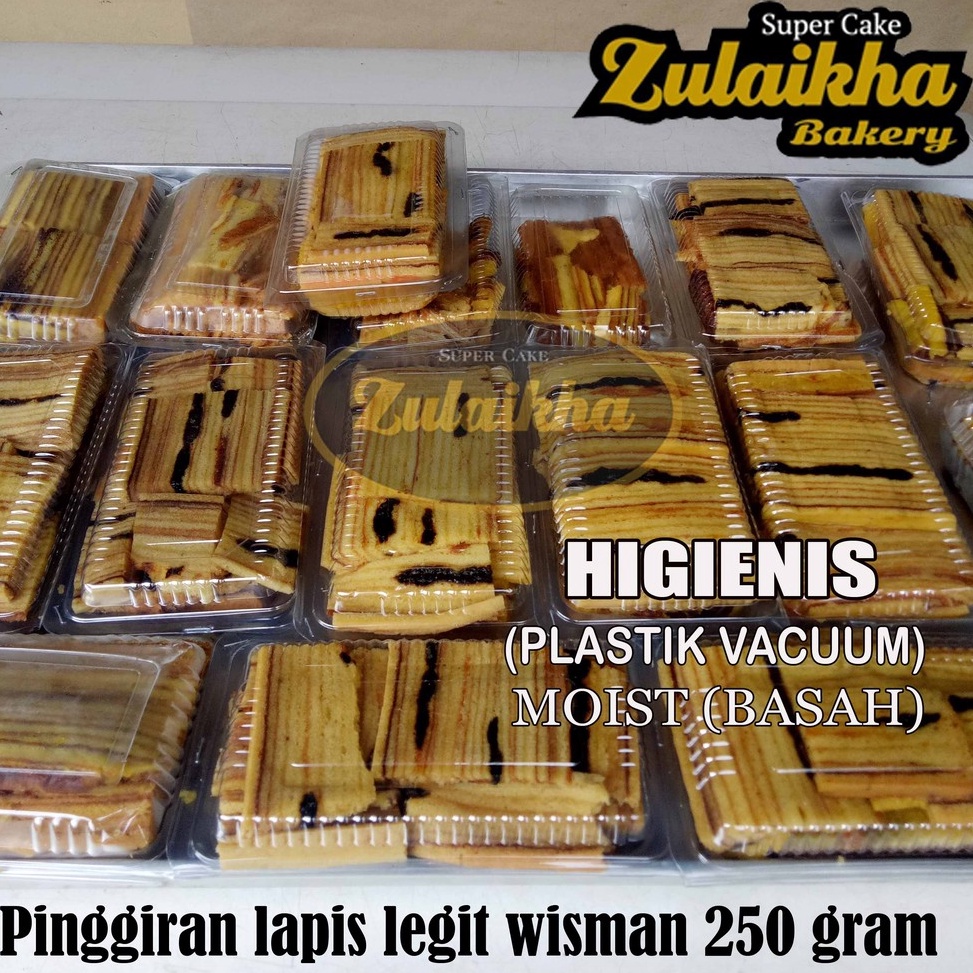 

JKH244 Dikon PINGGIRAN KUE LAPIS LEGIT WISMAN 25 GRAM