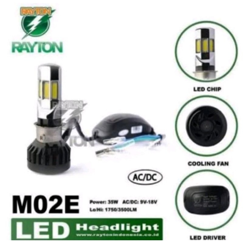 RTD lampu LED 6sisi lampu depan LED asli RTD rayton lampu LED RTD