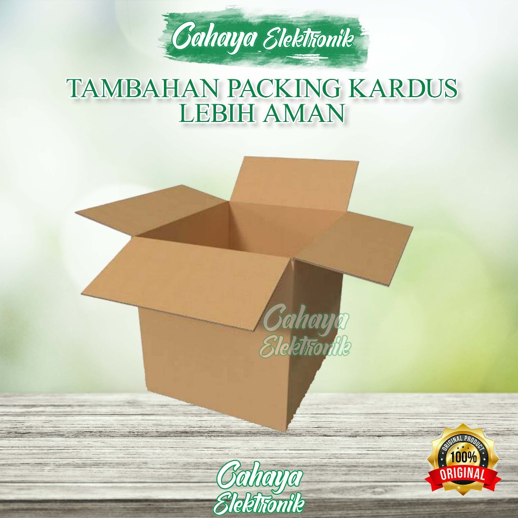 

TAMBAHAN PACKING KARDUS/BUBBLE AGAR LEBIH AMAN