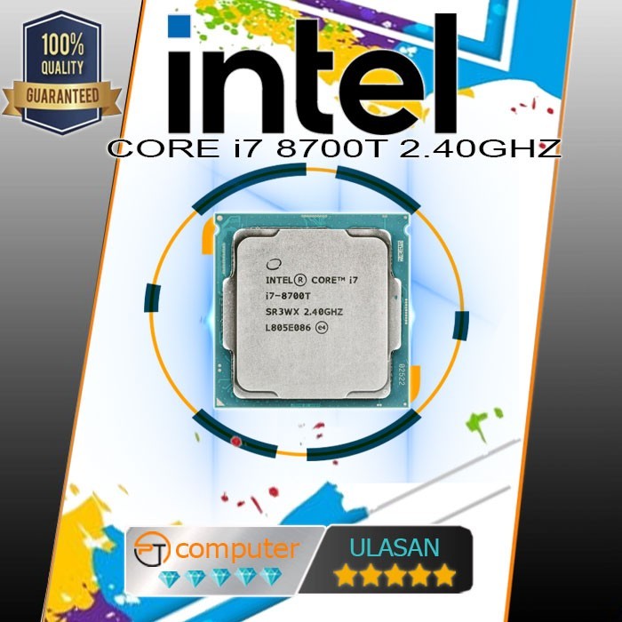 Processor Intel Core i7 8700t