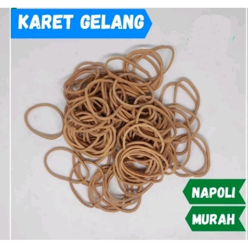 

KARET GELANG NAPOLI KUNING ,70GR