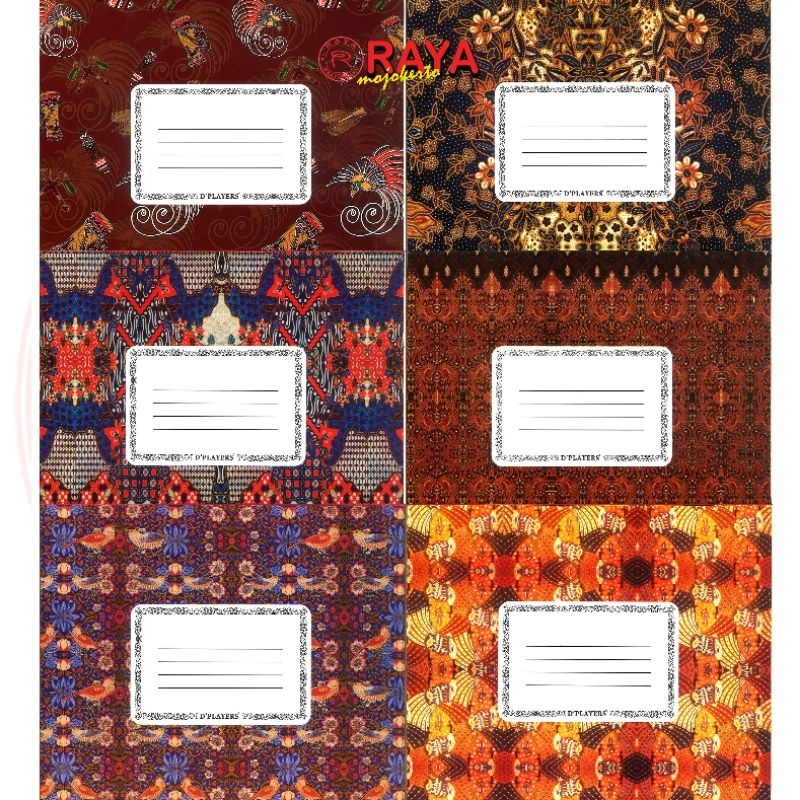 

Stofmap Batik Kertas D'Players
