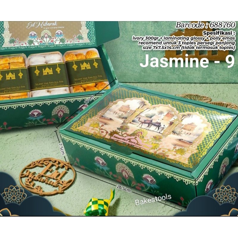 

Dus Box Toples Jasmine Lebaran/Idul Fitri