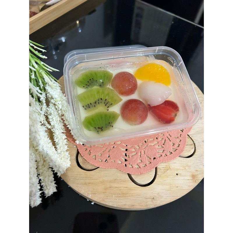 

pudding buah cup 200ml (min 10pcs/paket)