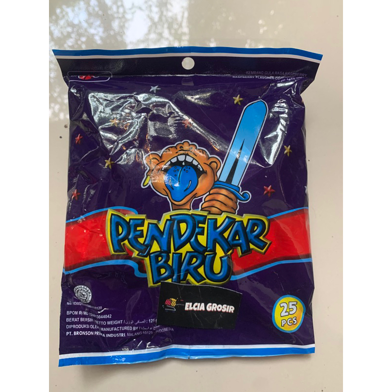 

PERMEN PENDEKAR BIRU ISI 25pcs