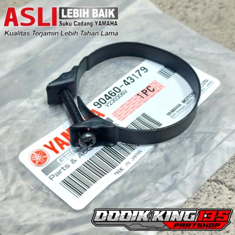 CLAMP KLEM KLEMAN KARBU MANIPUL MANIFOLD RX KING RXK RXS RXR YT RXZ RZR ORIGINAL YAMAHA JAPAN | 9046