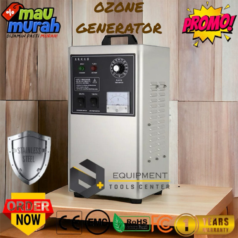 Ozone 10 Gram -Mesin Ozone Generator 10gram/Air cooling ozon Generator